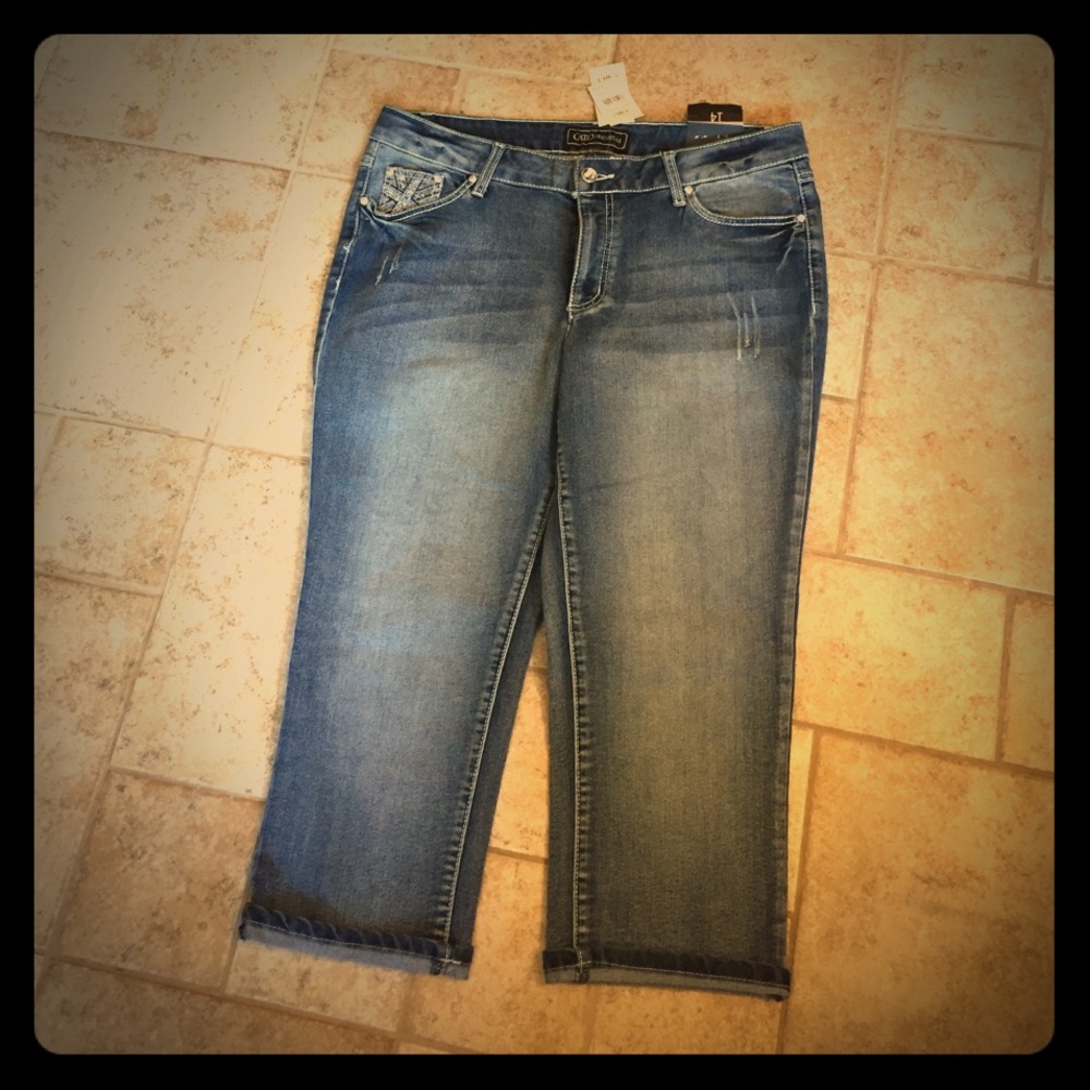 BNWT Cato Premium Demin Capri