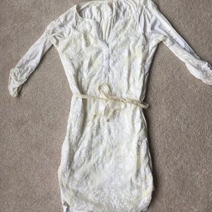 Anthro Tiny Embroidered dress