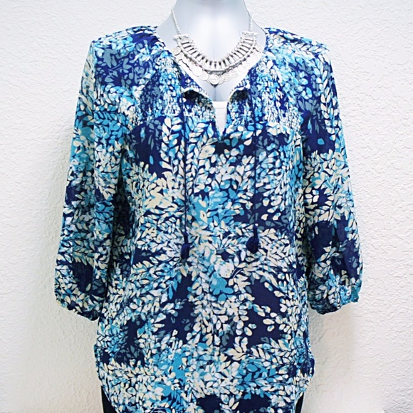 Liz Claiborne Tops - Liz Claiborne Peasant Blouse