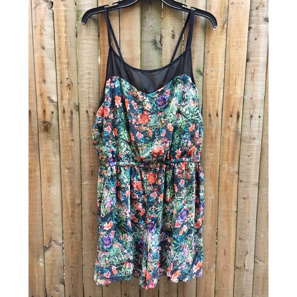 Forever 21 Floral Romper