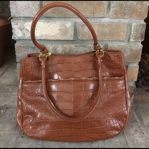 Antonio Melani Brown Shoulder Purse