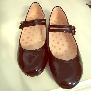 Christie & Jill black patent leather girls 1