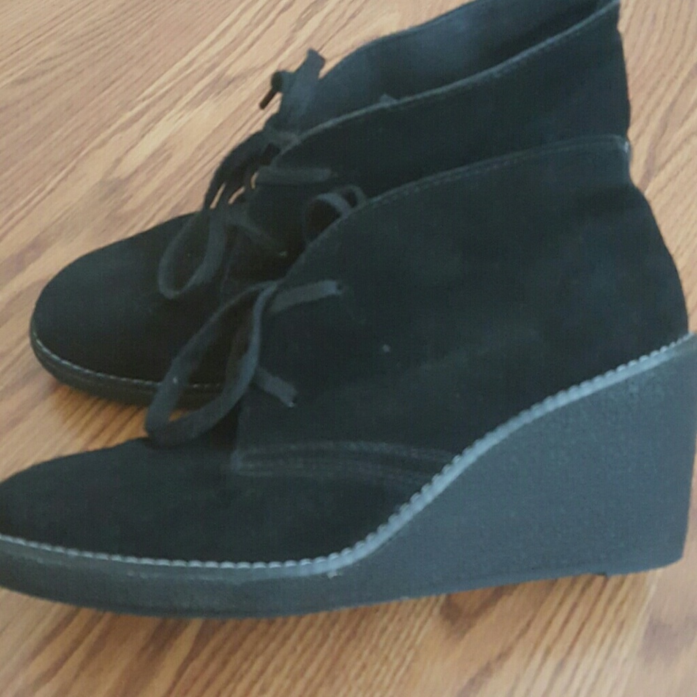 Suede Aldo booties