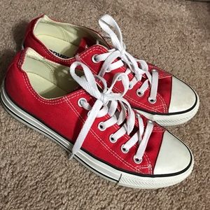 Red converse