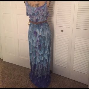 Beautiful long dress from Rue21 with belt