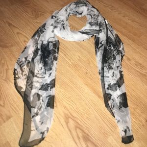 Paris Theme Scarf