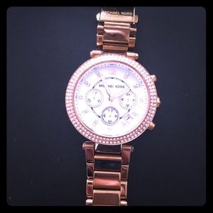 Michael Kors Rose gold watch