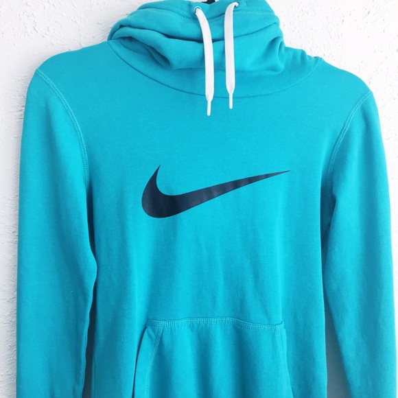 Nike Turquoise  Women's Hoody Size XS - Picture 2 of 4