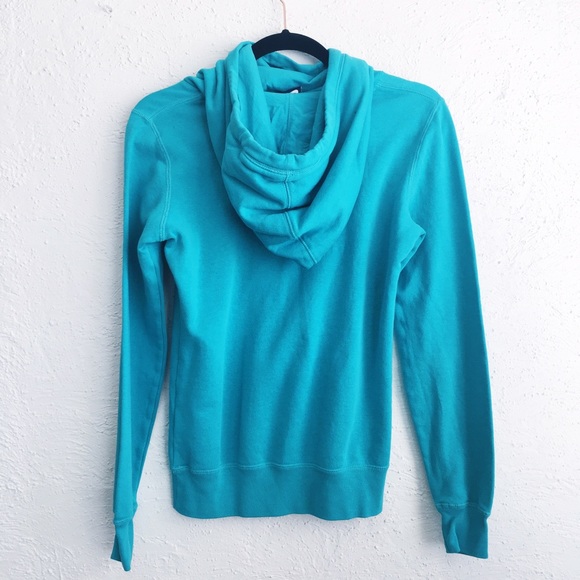 Nike Turquoise  Women's Hoody Size XS - Picture 3 of 4