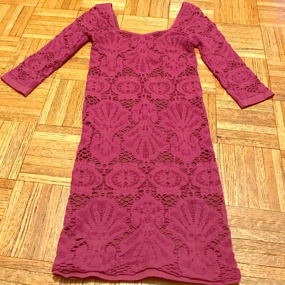 Free People Dresses & Skirts - Intimately Free People Lace Bodycon Dress Size M/L