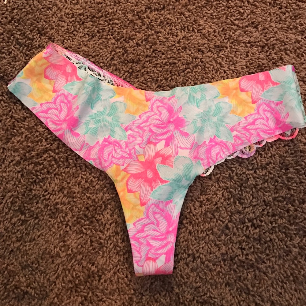 PINK- extra low rise thong