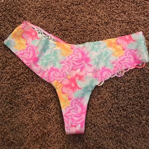 PINK- extra low rise thong