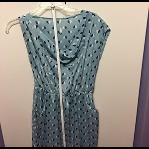Miami dress with two tone hearts