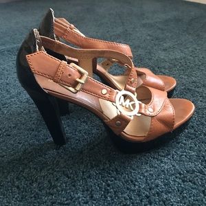 michael kors high heels size 8