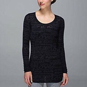 EUC Lululemon Daily Practice Long Sleeve, Size 8