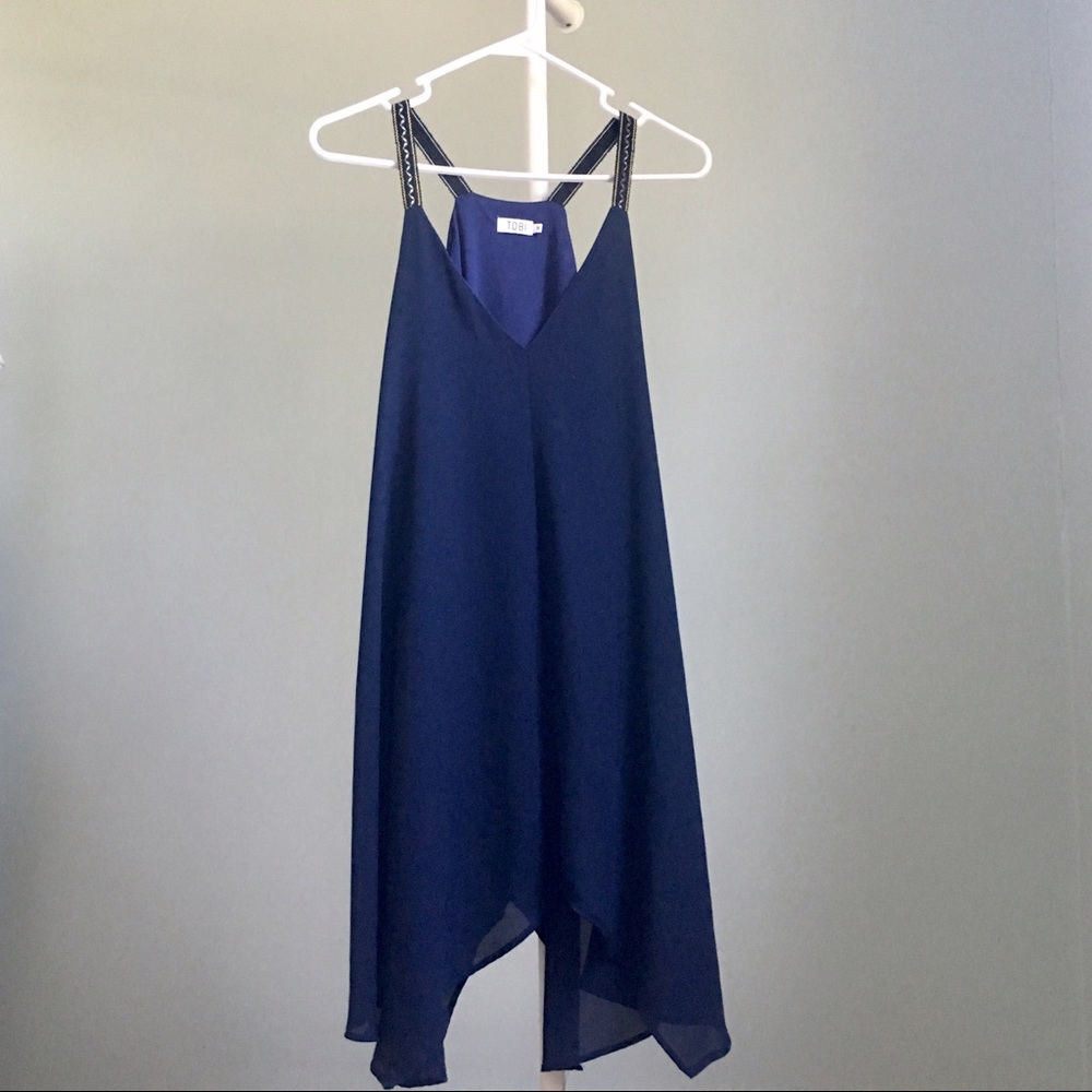 Tobi Navy Sleeveless Dress