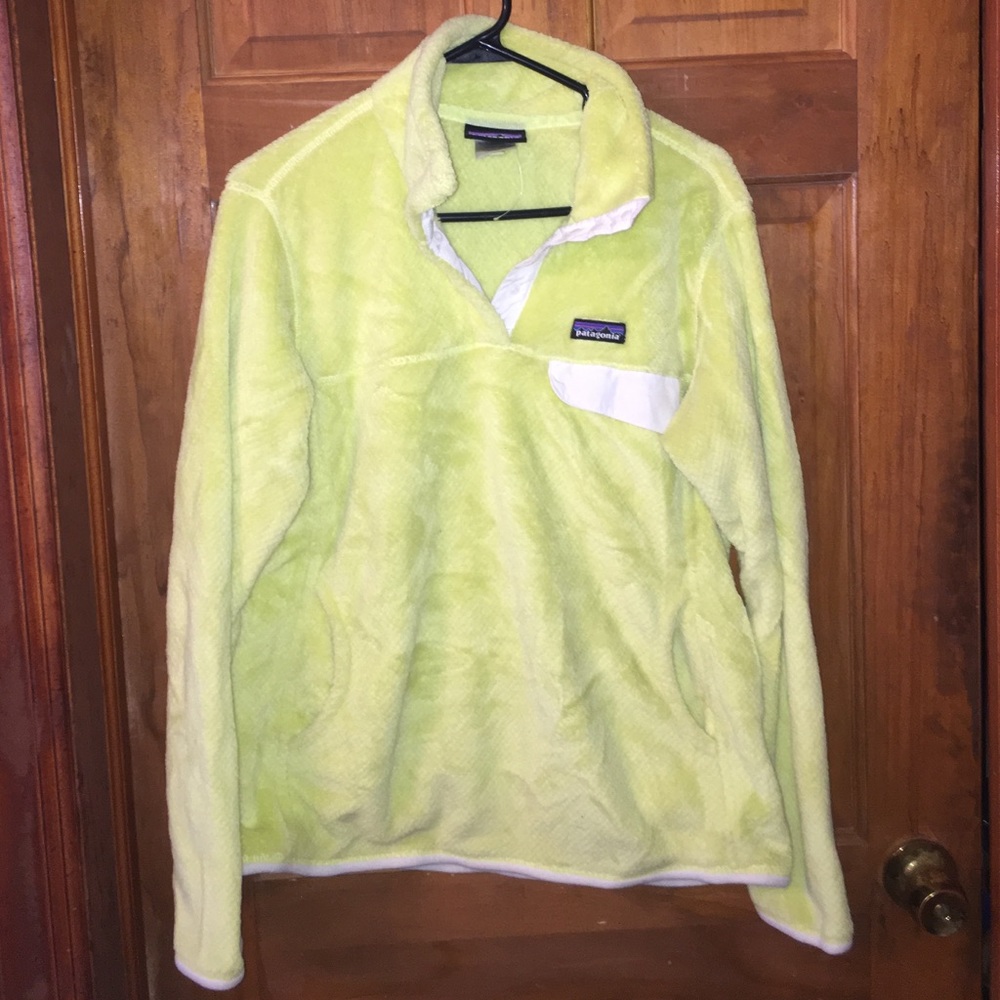 Yellow Patagonia Pullover