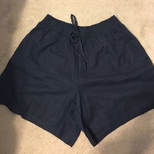 Hannah navy blue shorts!
