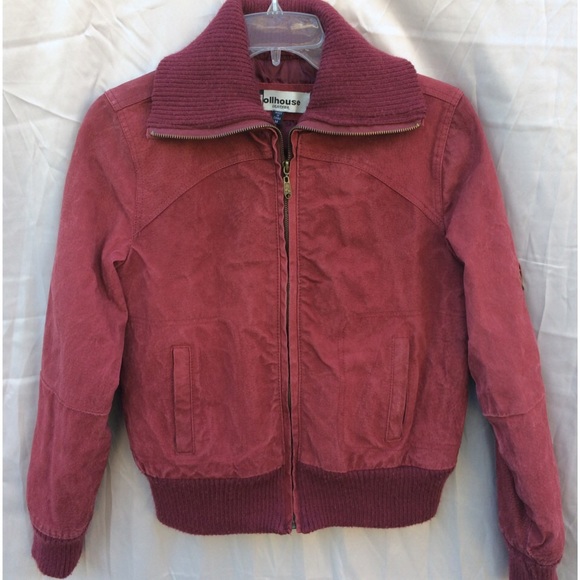 Dollhouse Jackets & Blazers - Dollhouse Authentic Leather Zip Up Jacket