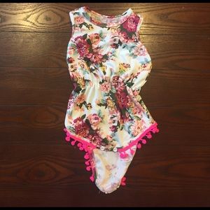 Baby Girl Floral Jumper 6-9 Months