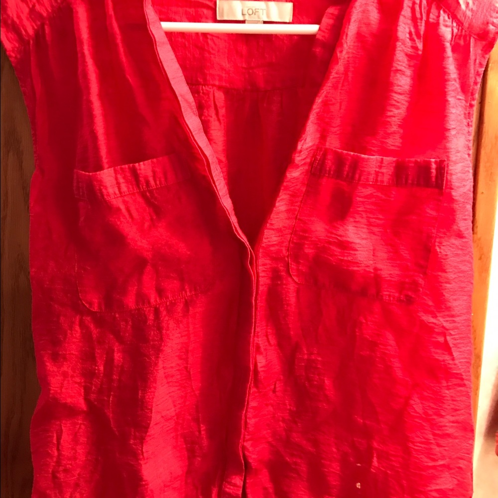 LOFT Sleeveless Blouse