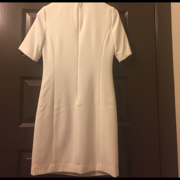 Michael Kors off white dress w/gold bar - Picture 2 of 3