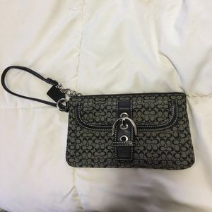 Classic Coach Wristlet