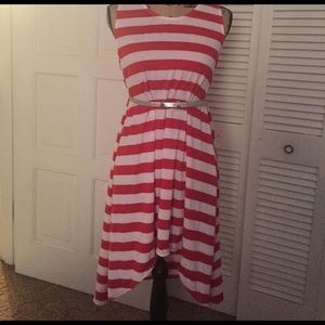 Super cute asymmetrical dress.