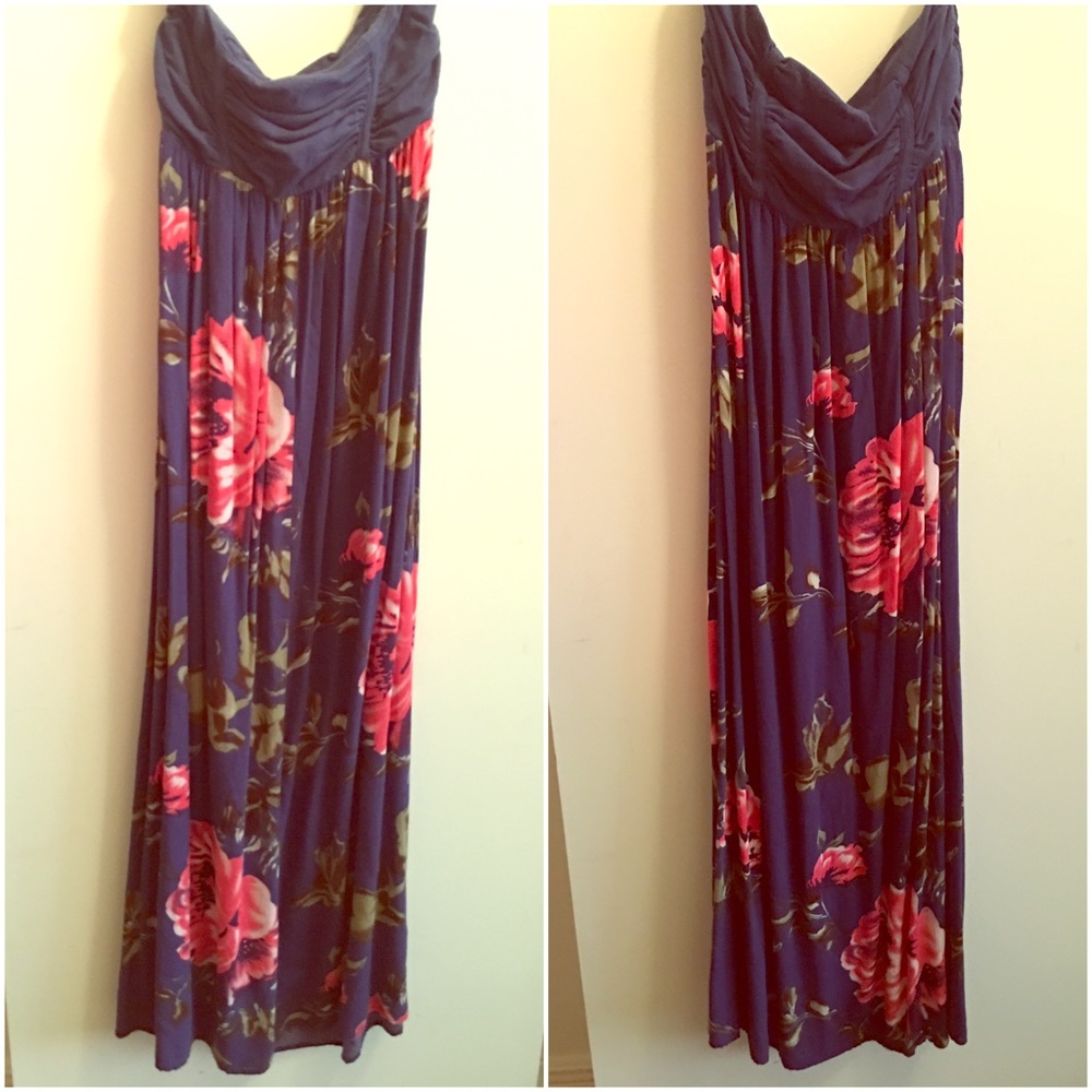 Maxi floral dress