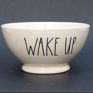 Rae Dunn WAKE UP bowl