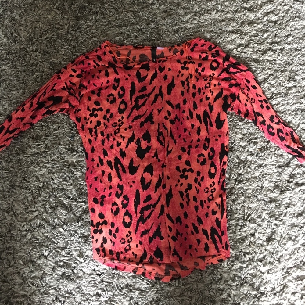 H&M Leopard shirt