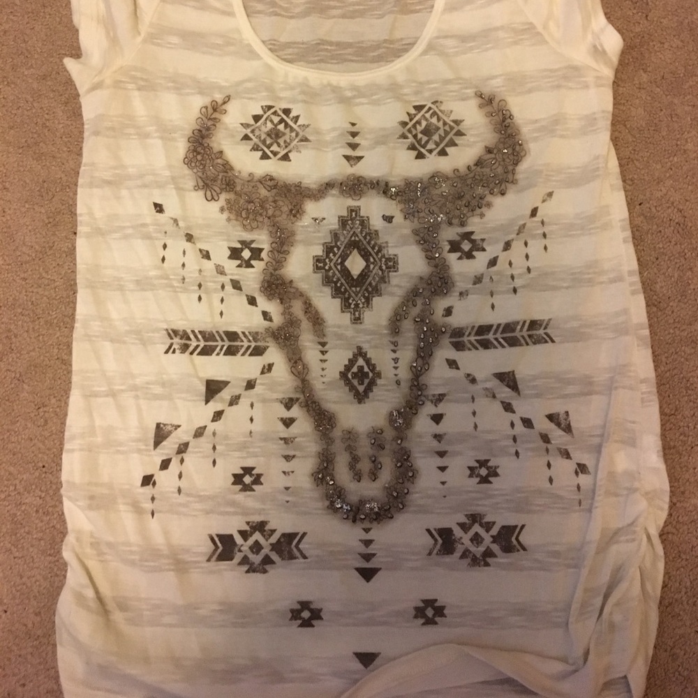 Maurices western style top