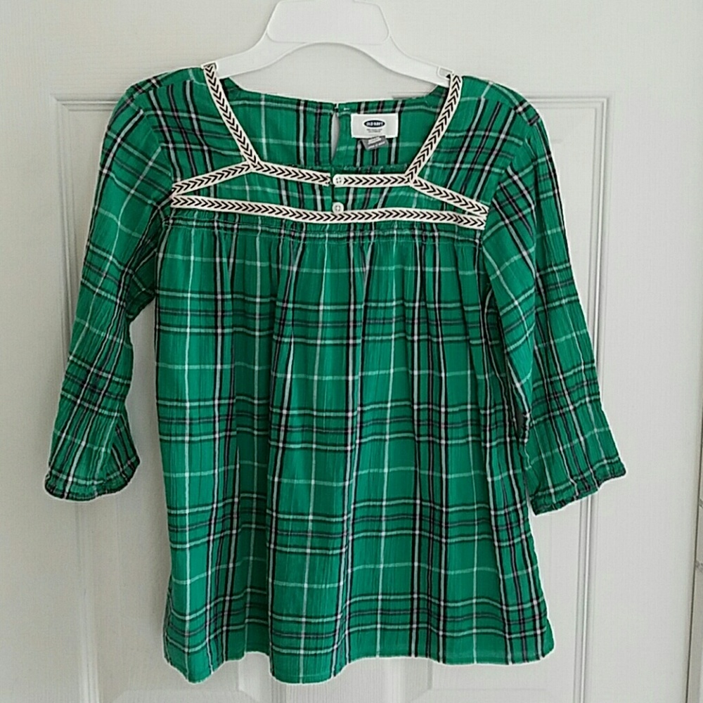 Old Navy Girls peasant blouse
