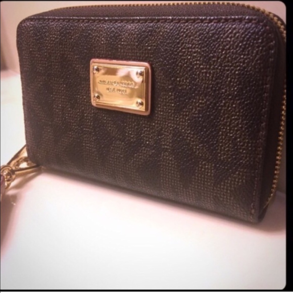 MK wristlet.