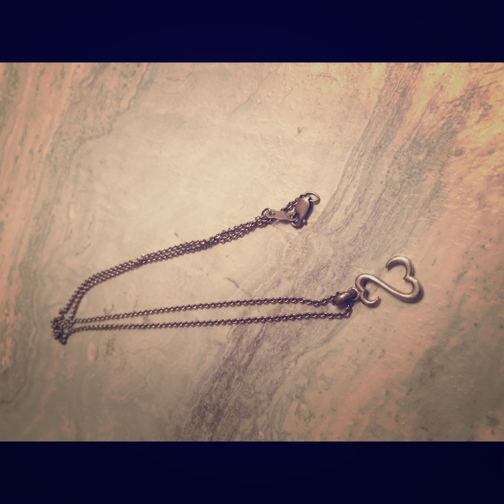 Open heart neckless