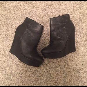ALDO black booties