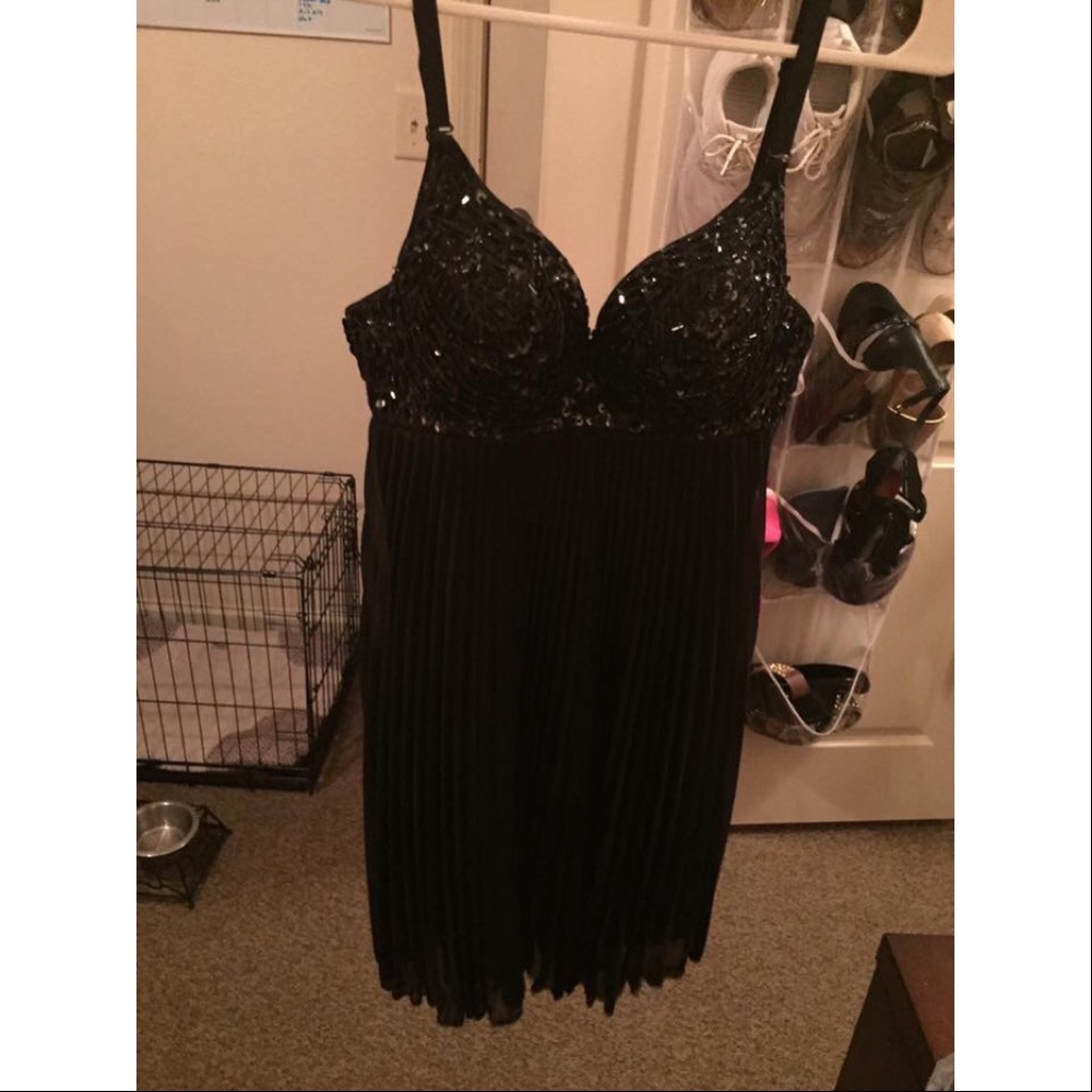Sequin Black Dress!!!👗