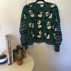 BRAND NEW; Soft Panda Sweater
