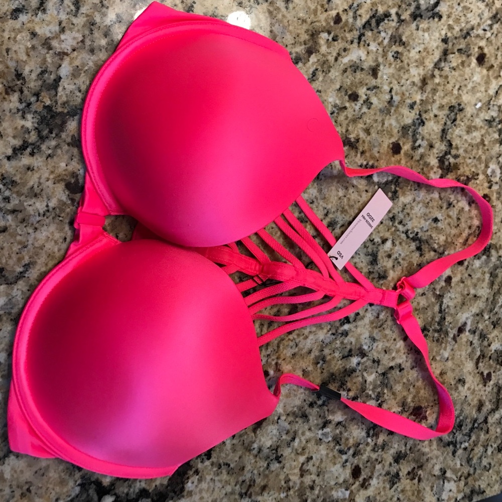 Victoria secret pink very sexy bra nwt 32dd