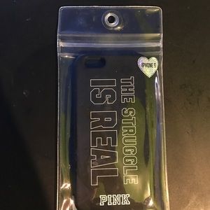Pink Victoria's Secret iPhone 6 case