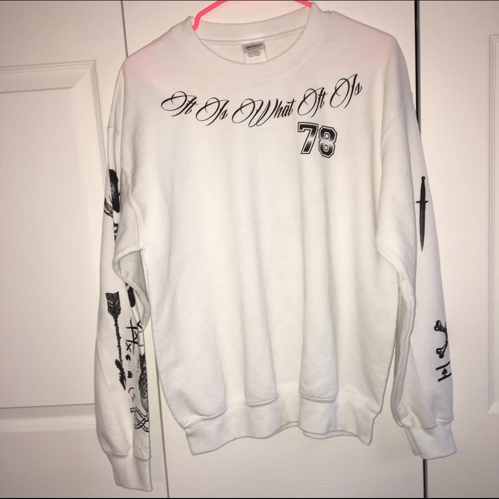 Louis Tomlinson Tattoo Crewneck