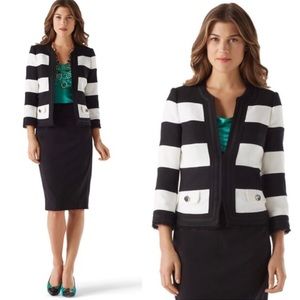 WHBM Striped Jacket