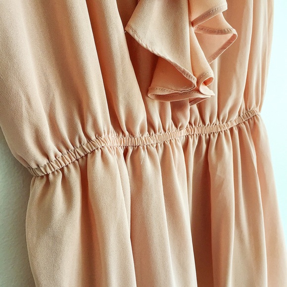 ✨FOREVER XXI Ruffled Peach Pink Tank Top Camisole✨ - Picture 4 of 6