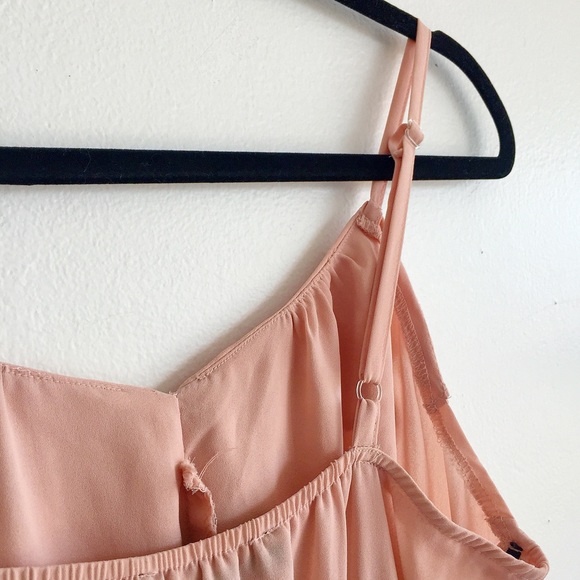 ✨FOREVER XXI Ruffled Peach Pink Tank Top Camisole✨ - Picture 5 of 6