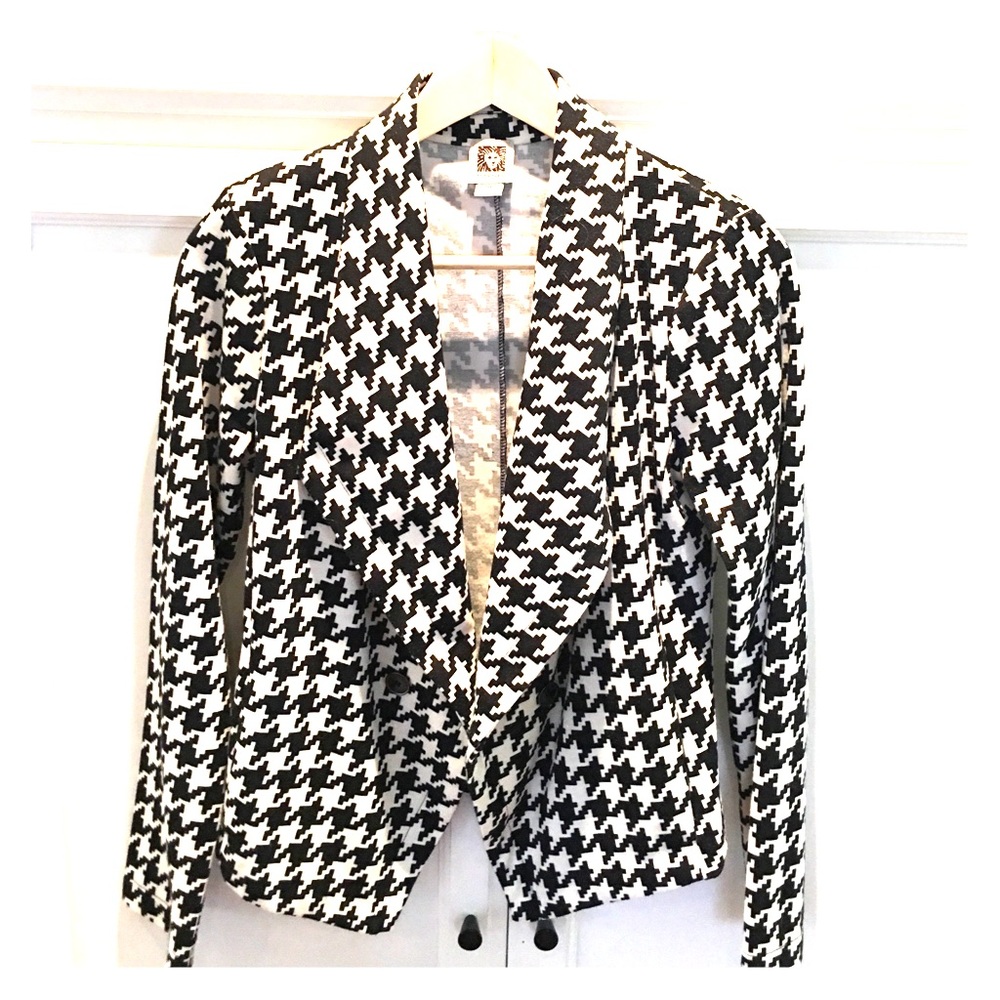 Houndstooth blazer (M)