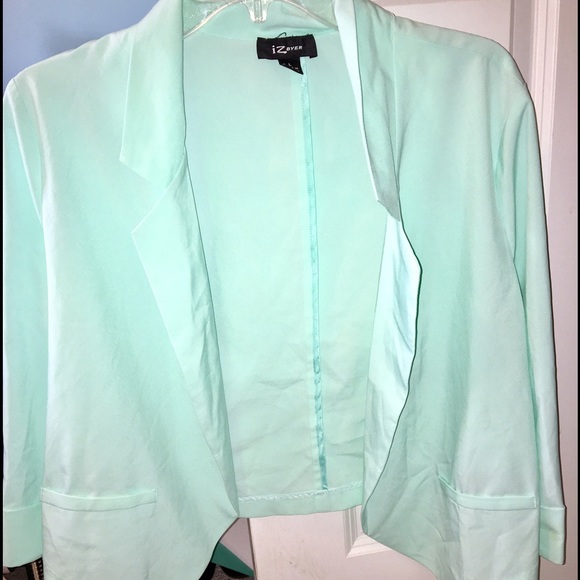 izbyer Jackets & Blazers - Mint lightweight blazer ✨final price✨