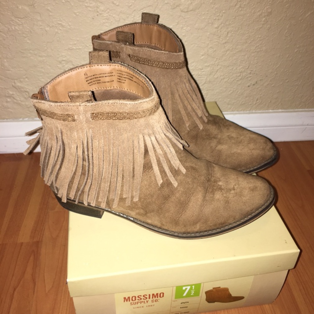 Fringe Booties