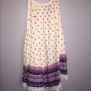 H&M patterned halter tank