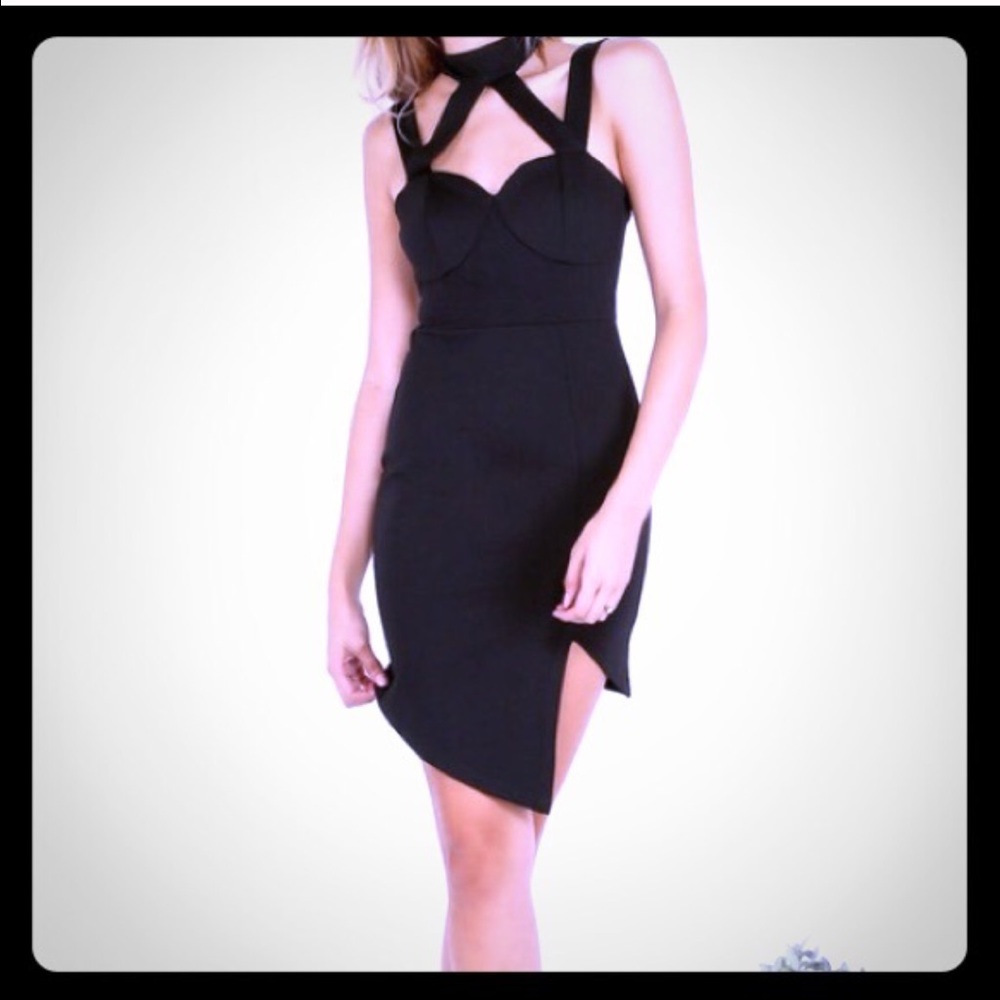 Black club dress
