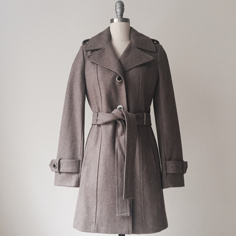 Calvin Klein Short Wool Coat